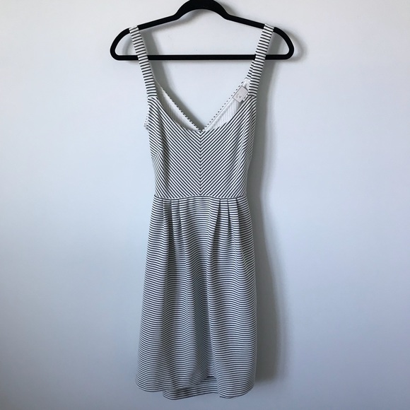 Anthropologie Dresses & Skirts - Anthropologie • striped criss cross back dress